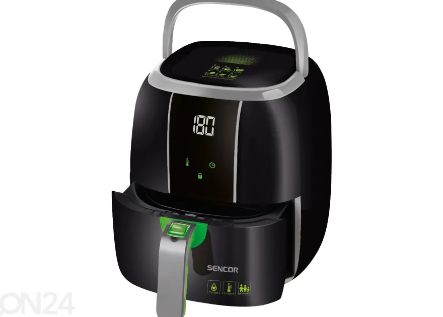 Airfryer Sencor SFR5321, musta