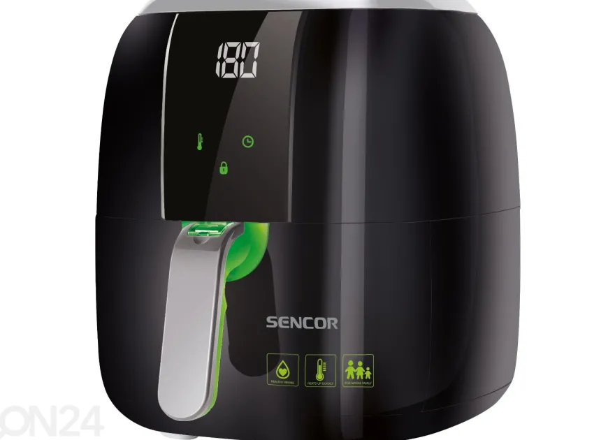 Airfryer Sencor SFR5321, musta