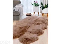 Aito lampaantalja Merino caramel Quatro ±90x180 cm