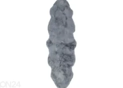 Aito lampaantalja Merino grey Duo ±60x180 cm
