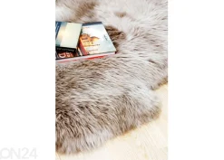 Aito lampaantalja Merino mink Quatro ±90x180 cm