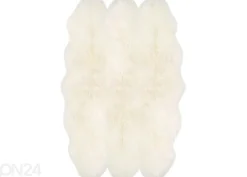 Aito lampaantalja Merino natural white Sexto ±130x180 cm