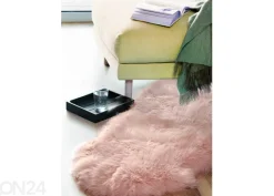 Aito lampaantalja Merino rosa Octo ±170x180 cm