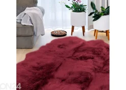 Aito lampaantalja Merino wine Quatro ±90x180 cm