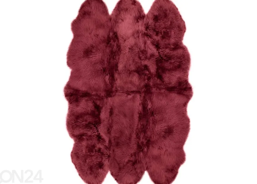 Aito lampaantalja Merino wine Sexto ±130x180 cm