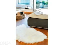 Aito lampaantalja Tibet luonnonvalkoinen M ±60x90 cm