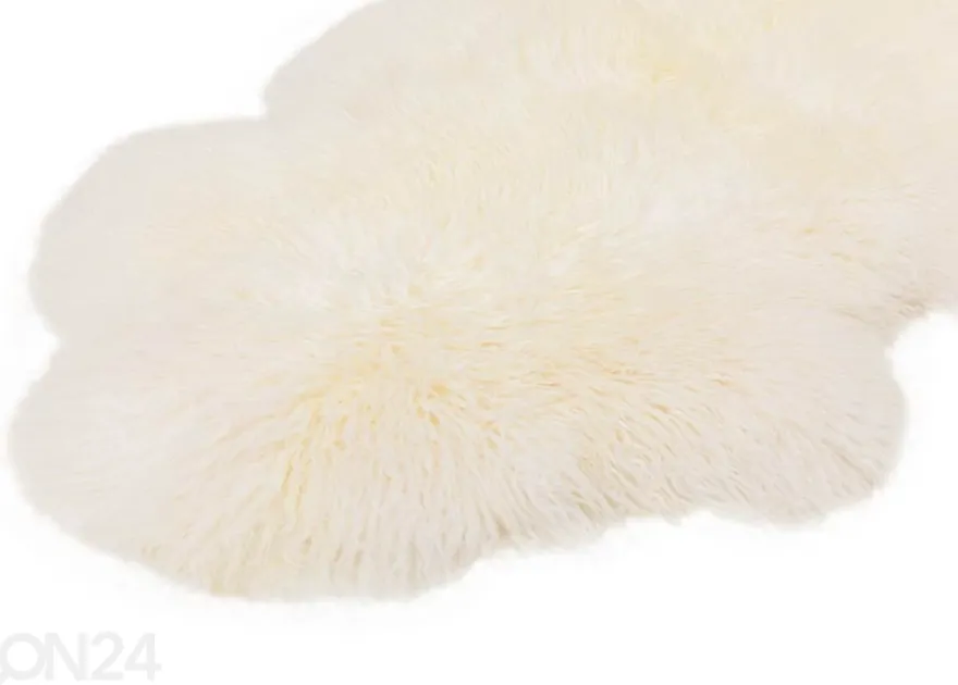 Aito lampaantalja Tibet luonnonvalkoinen M ±60x90 cm