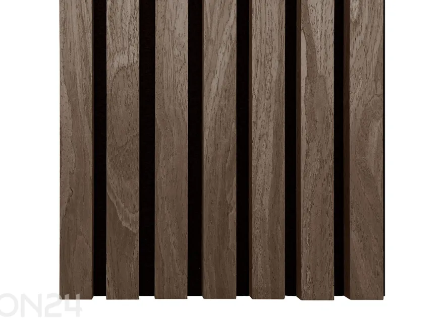 Akustiset seinäpaneelit Walnut 2 kpl