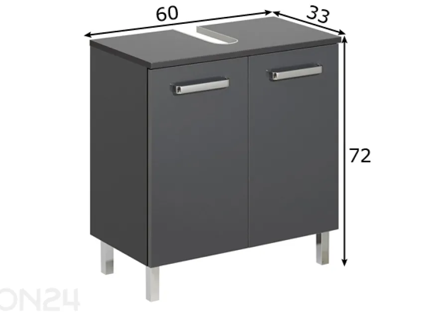 Allaskaappi 311