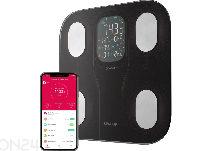 Analyysivaaka Sencor SBS9002BK