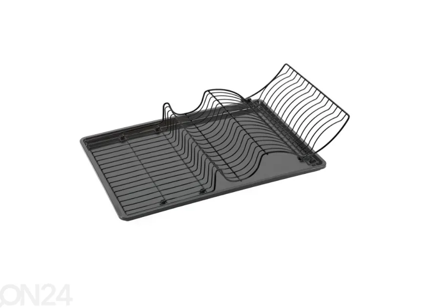 Astiankuivausteline Wingtex, 50x31 cm, musta