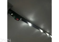 Aurinkovarjo Milin + LED Ø 3 m