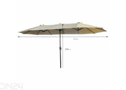 Aurinkovarjo Tilia 460x270 cm