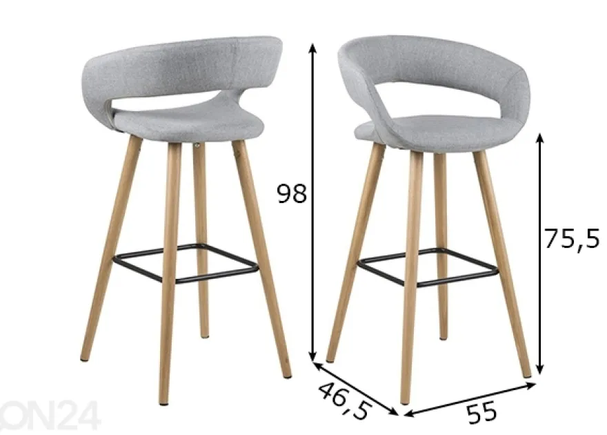 Baarijakkarat Phoebe, 2 kpl