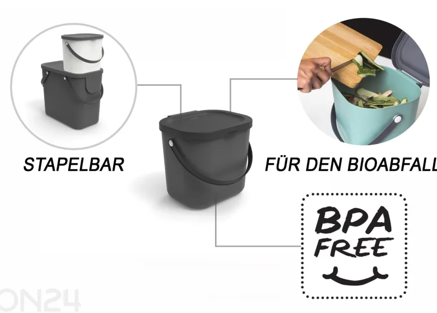 Biojäteastia ALBULA 6 L