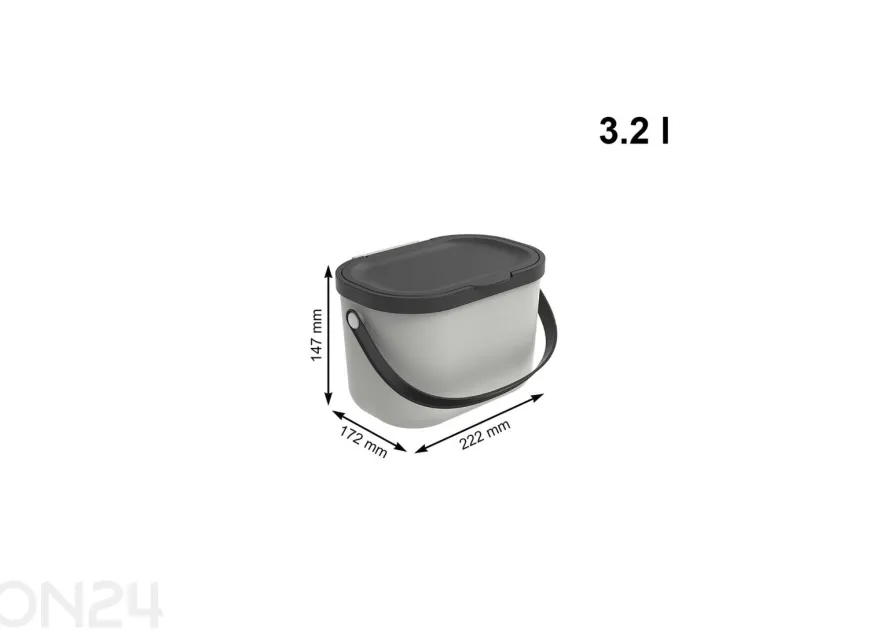Biojäteastia ALBULA 3,2 L
