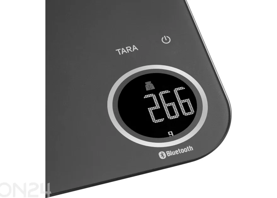 Bluetooth-yhteydellä varustettu keittiövaaka Sencor SKS7178BK, musta