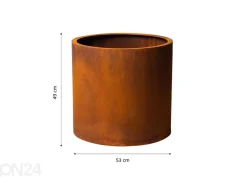 Corten kukkaruukku terästä Myy