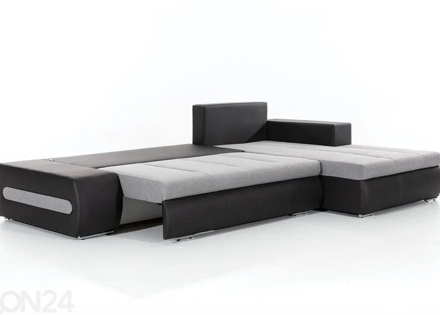 Divaanivuodesohva vuodevaatelaatikolla Detroit