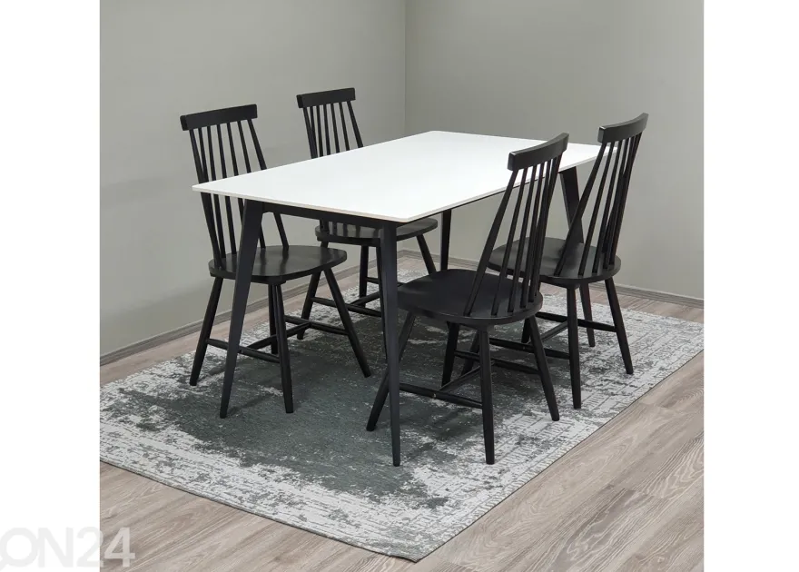 Easy Care matto Dione harmaa 160x230 cm