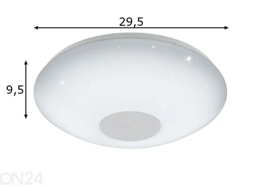 Eglo plafondi Voltago 2 LED