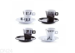 Espresso kahvikupit Coffee style, 8 osaa