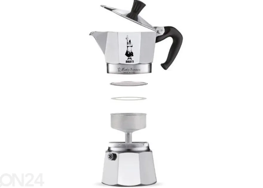 Espressokann Bialetti Moka express 9 kupille