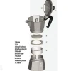 Espressokannu Bialetti Moka express 3 kupille