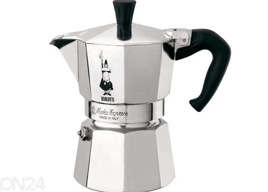 Espressokannu Bialetti Moka express 3 kupille