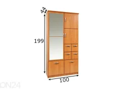 Eteiskaappi 100 cm
