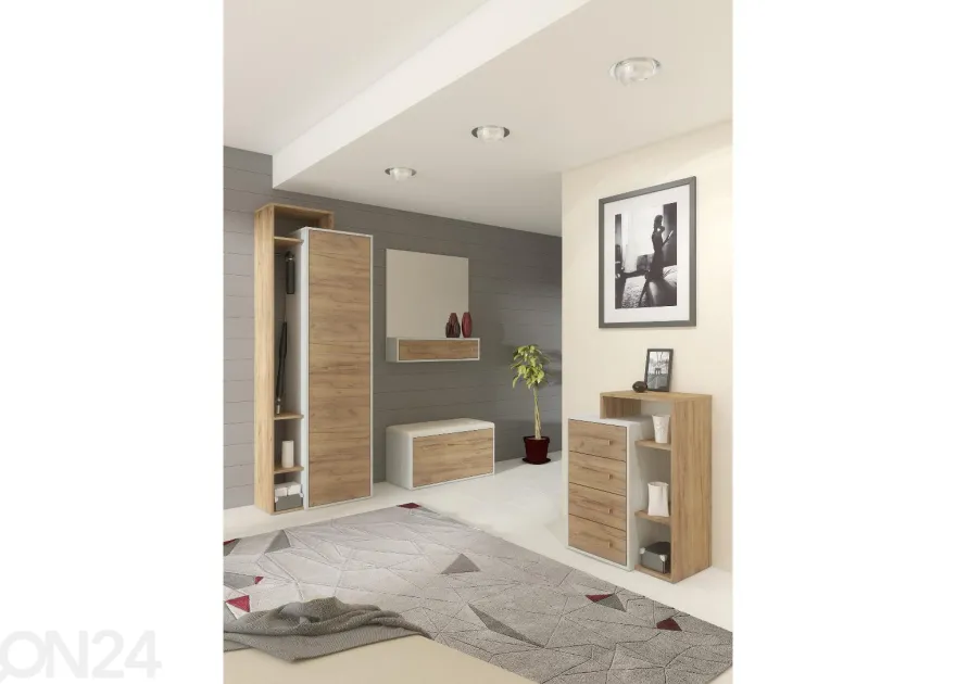 Eteiskaappi Macroom 72 cm
