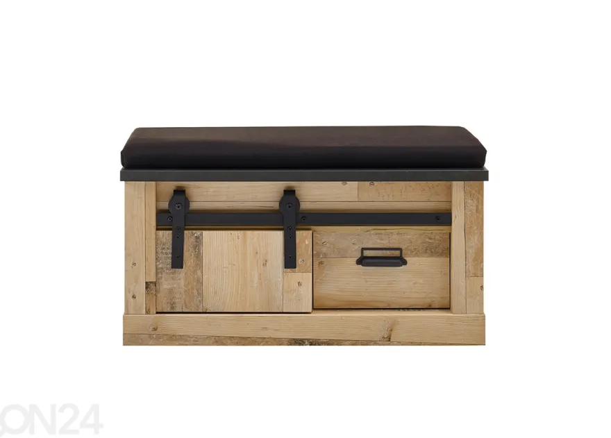 Eteispenkki istuinpehmusteella Sherwood 93 cm