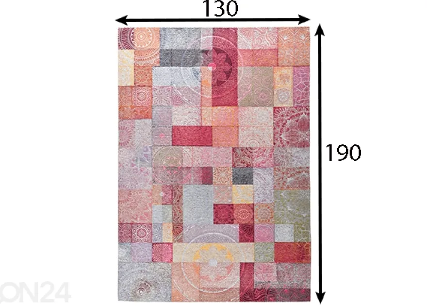 Gino Falcone matto Cosima 130x190 cm