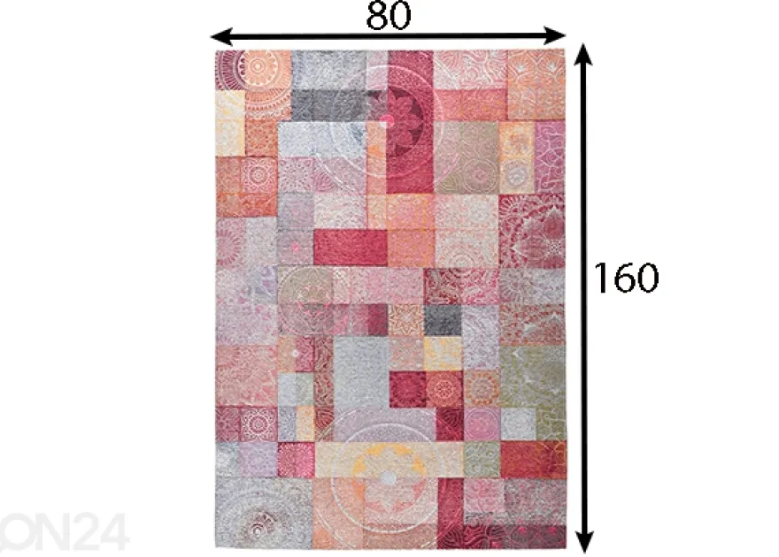 Gino Falcone matto Cosima 80x160 cm