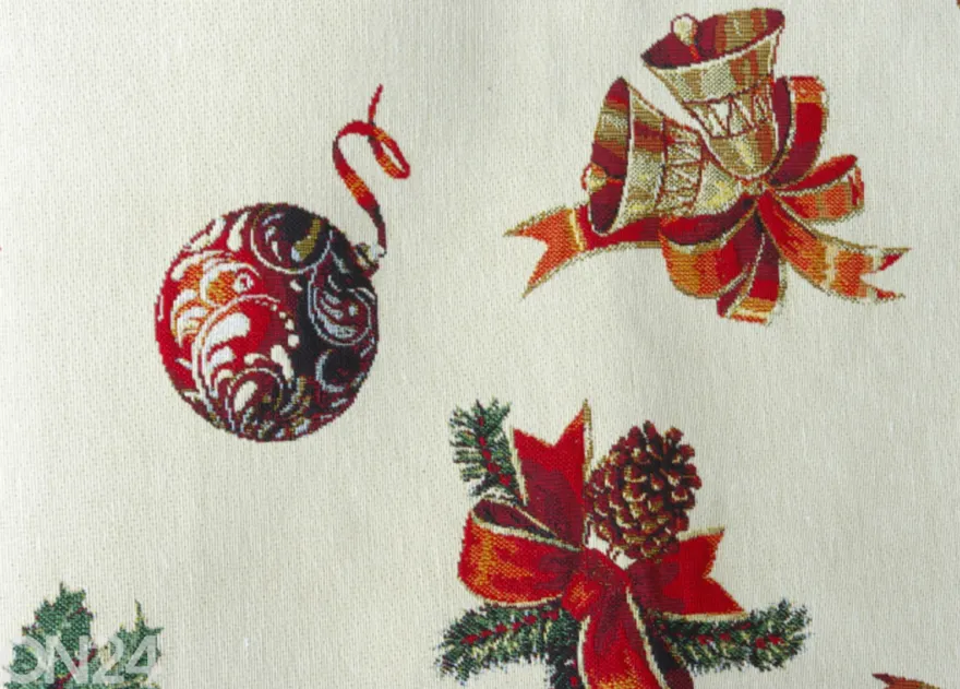 Gobeliini joululiina HOLLY 45x140 cm