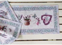 Gobeliini kaitaliina Violet 36x100 cm