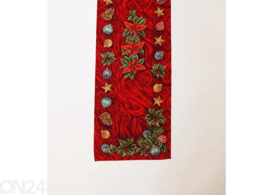 Gobeliinikankainen joululiina GINGER 44x133 cm