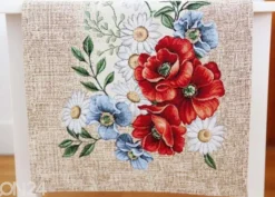 Gobeliinikankainen pöytäliina Fleur 36x100 cm