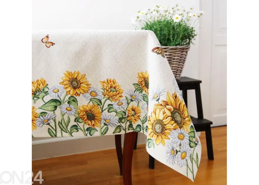 Gobeliinikankainen pöytäliina Mirasol 140x220cm