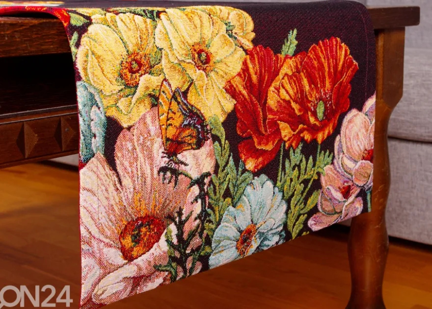 Gobeliinikankainen pöytäliina Torrejon 45x140 cm