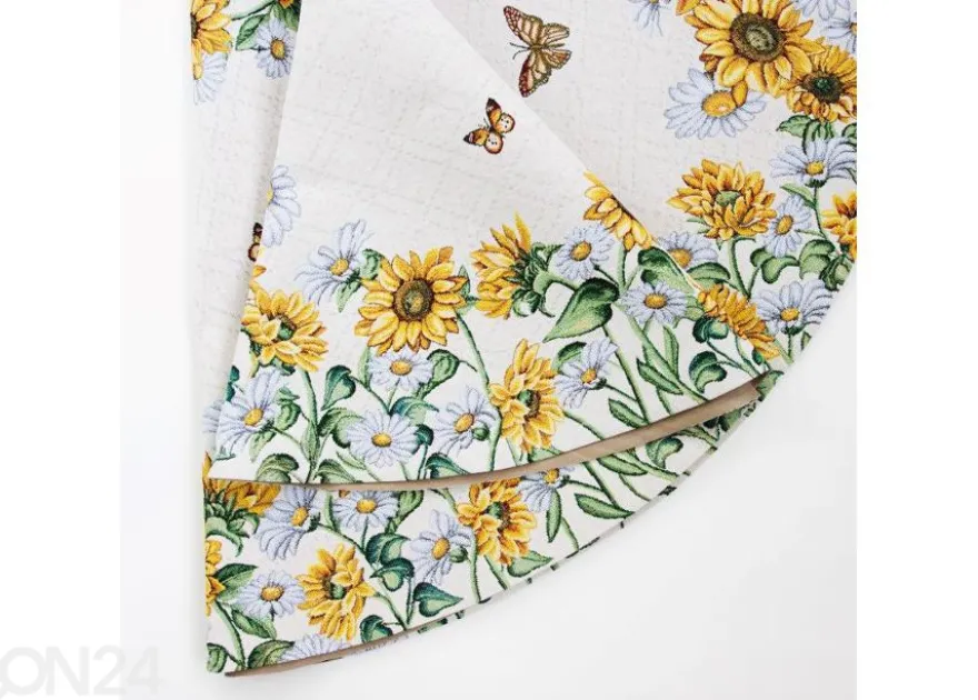 Gobeliinikankainen pöytäliina Mirasol Ø 138 cm