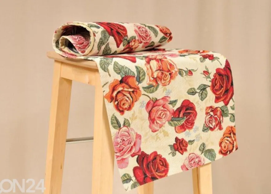 Gobeliini pöytäliina Ruusut 45x140 cm