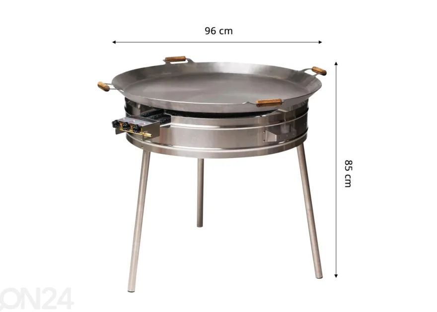 GrillSymbol-grillipannu kaasupolttimella Expert-960