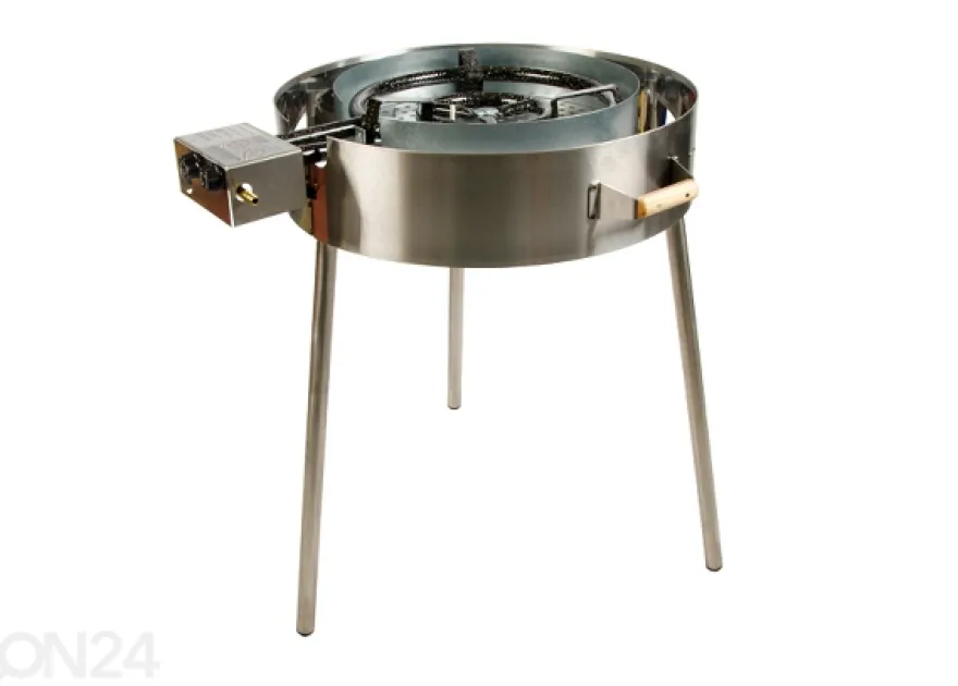 GrillSymbol grillipannu kaasupolttimella PRO-720 inox