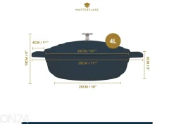 Haudutuskattila MasterClass 4 L