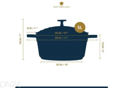 Haudutuskattila MasterClass 5 L