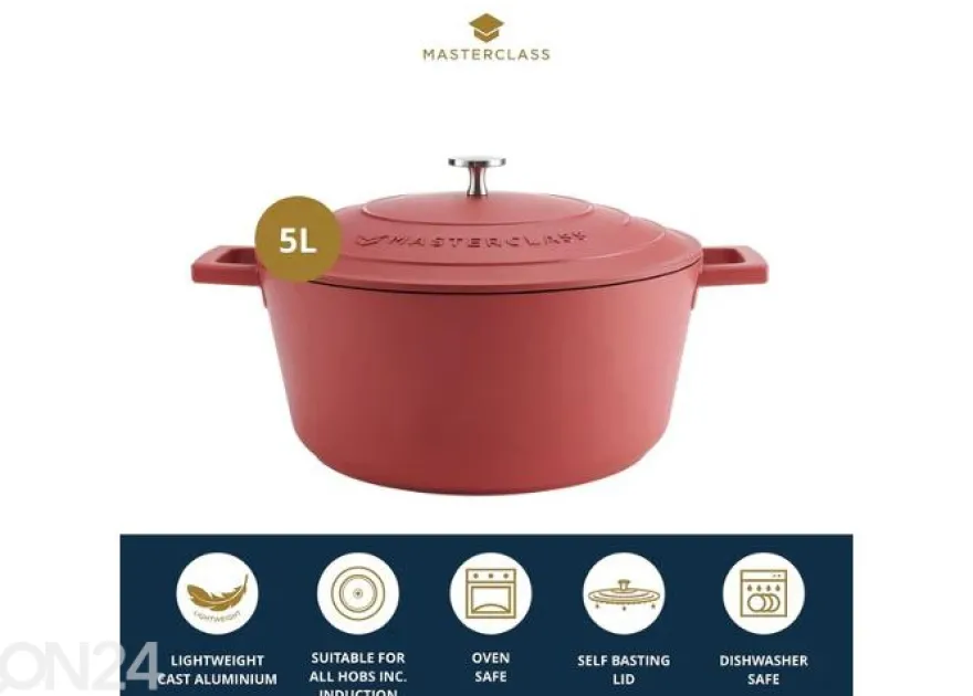 Haudutuskattila MasterClass 5 L