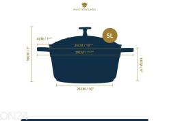 Haudutuskattila MasterClass 5 L