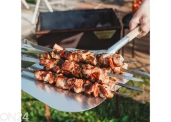 Hiiligrilli Cor-Ten terästä GrillSymbol Naked Chef XS