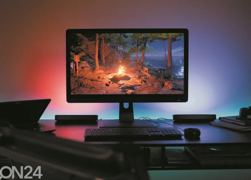 Hue White and Color ambiance Play valaisin musta
